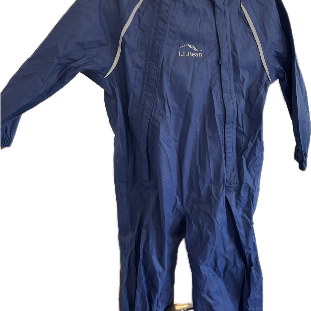 L.L. Bean Navy Waterproof Jacket